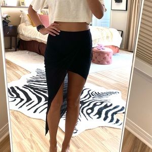 Helmut Lang Assymetrical Skirt